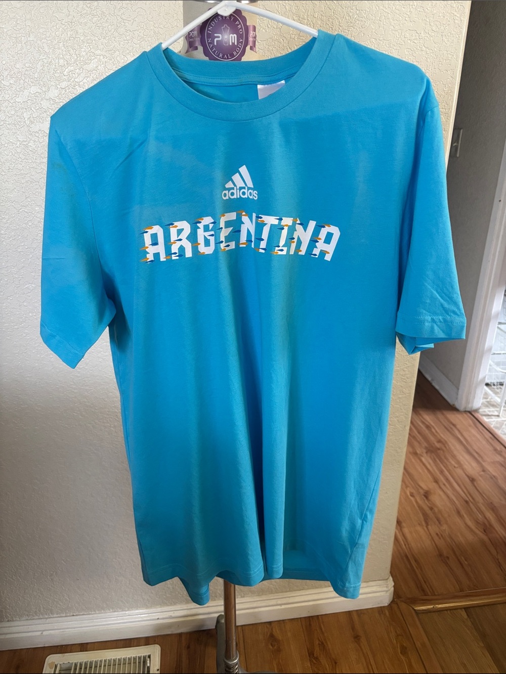 adidas Turquoise Argentina Graphic Tee